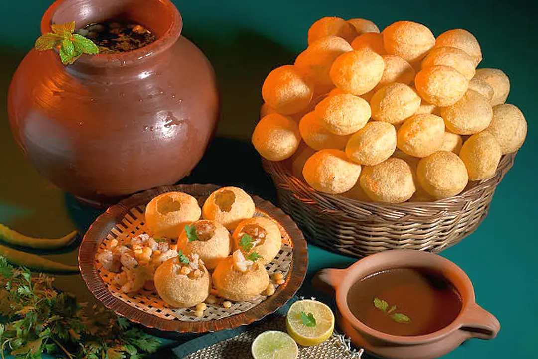 Golgappe Pani Puri - Authentic street food at Punjabi Dawat Calgary